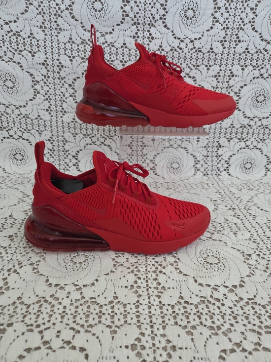 Nike Other - Nike Air Max 270 University Red Sneakers Men Size 8.5  Women's Size 10